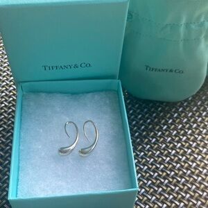 Tiffany & Co. Elegant Silver Earrings